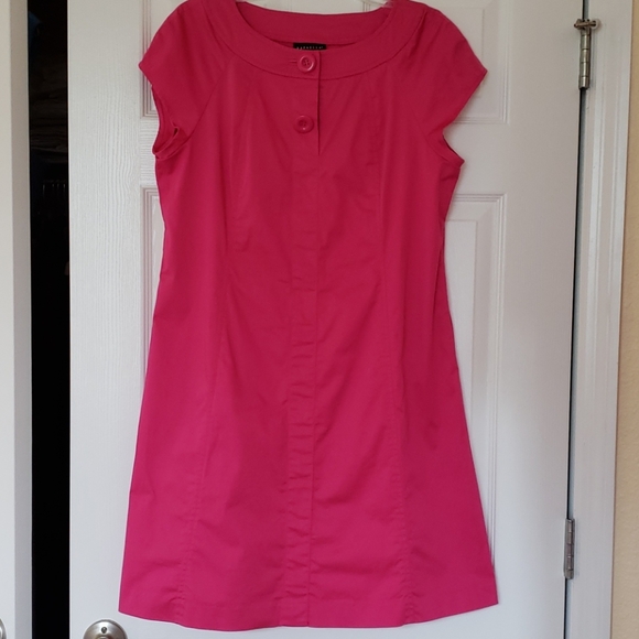 Rafaella Dresses & Skirts - Cute "Like New" Hot Pink Summer Dress